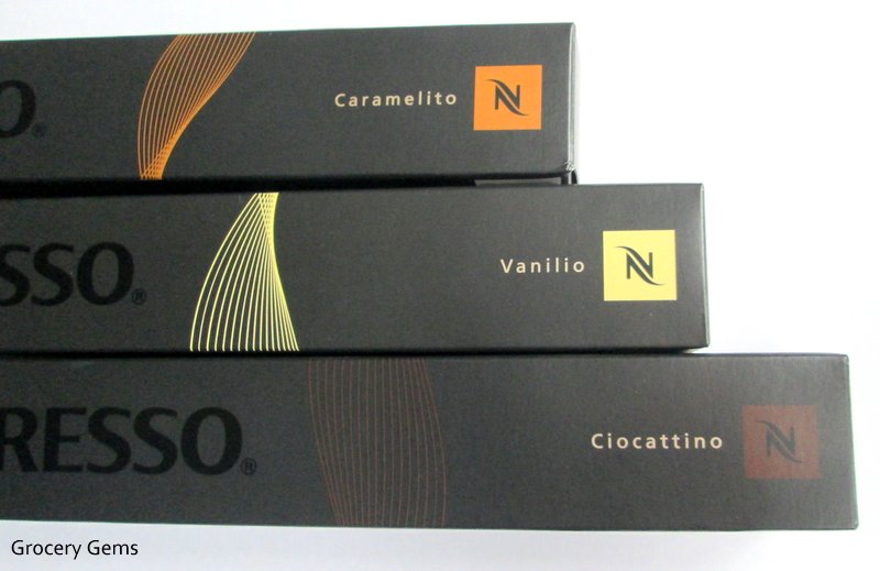 Nespresso Caramelito, Vanilio & Ciocattino Review New Variations for 2013