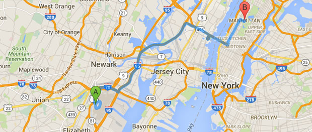 Cómo desplazarse del aeropuerto de Newark a Manhattan Cómo desplazarse del aeropuerto de Newark a Manhattan