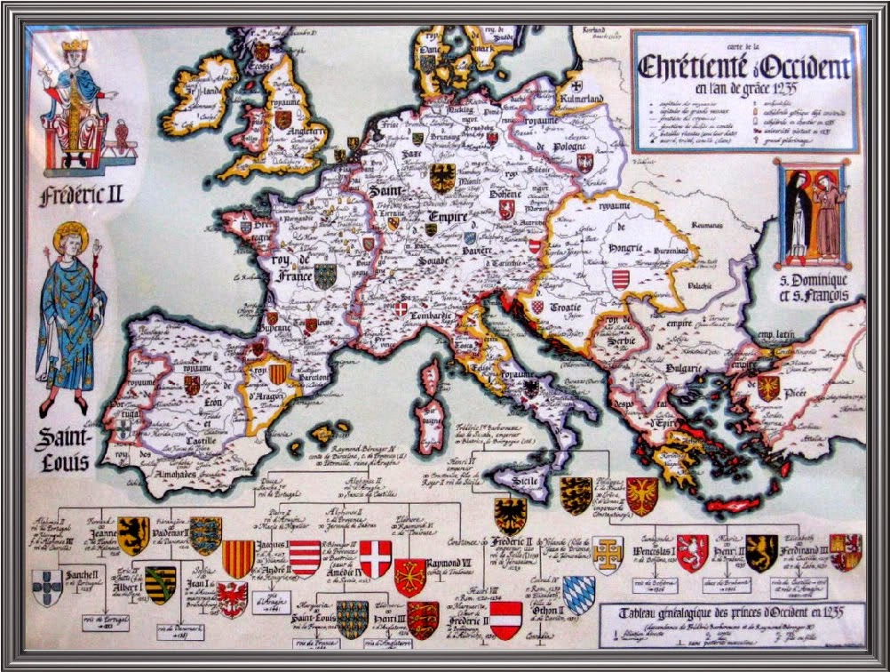 Europa en el año 1235