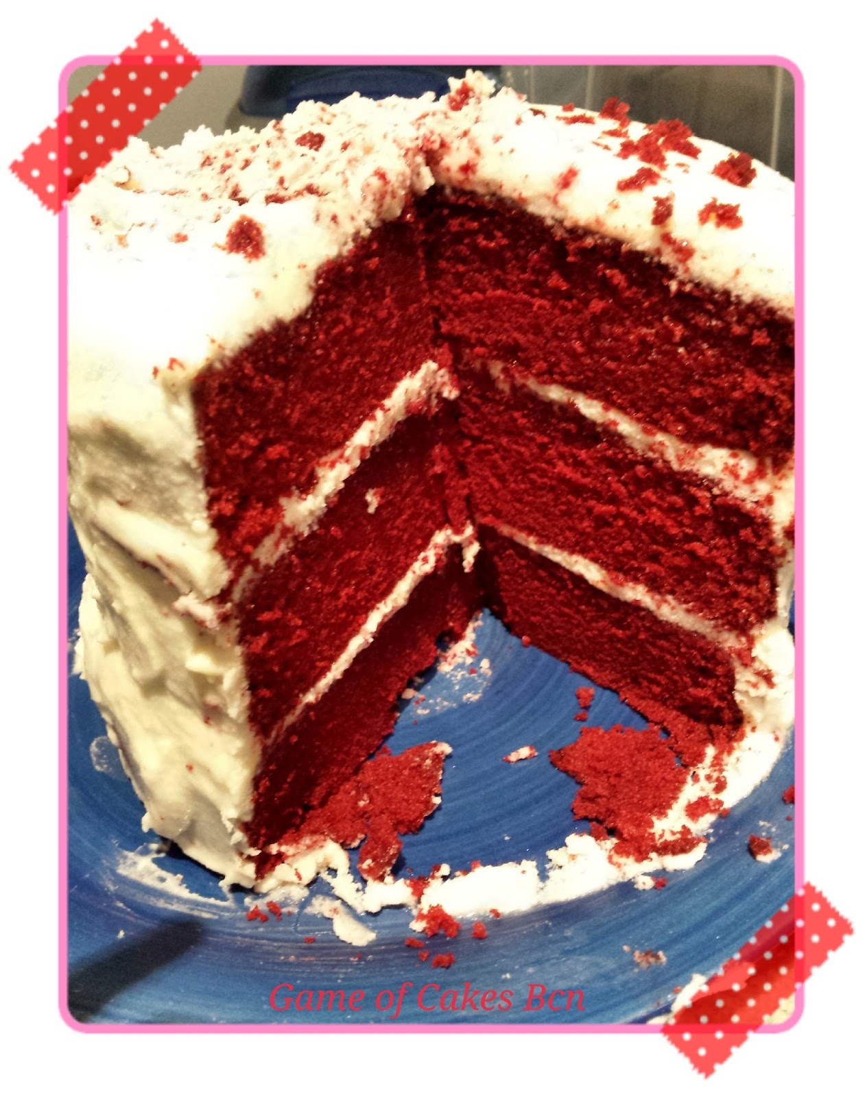 Game of Cakes Bcn Red Velvet Cake