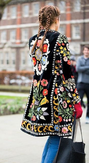 tendenza tapestry street style fashion moda inverno 2019 tendenze autunno 2018 how to wear tapestry mariafelicia magno fashion blogger colorblock by felym