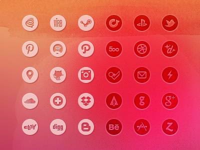 Basic Social Icon Set