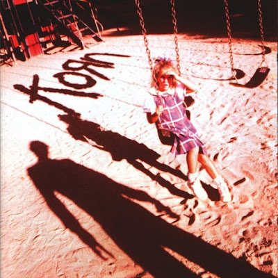 Korn, 1994, first album, debut album, blind, ball tongue, daddy, album cover, 