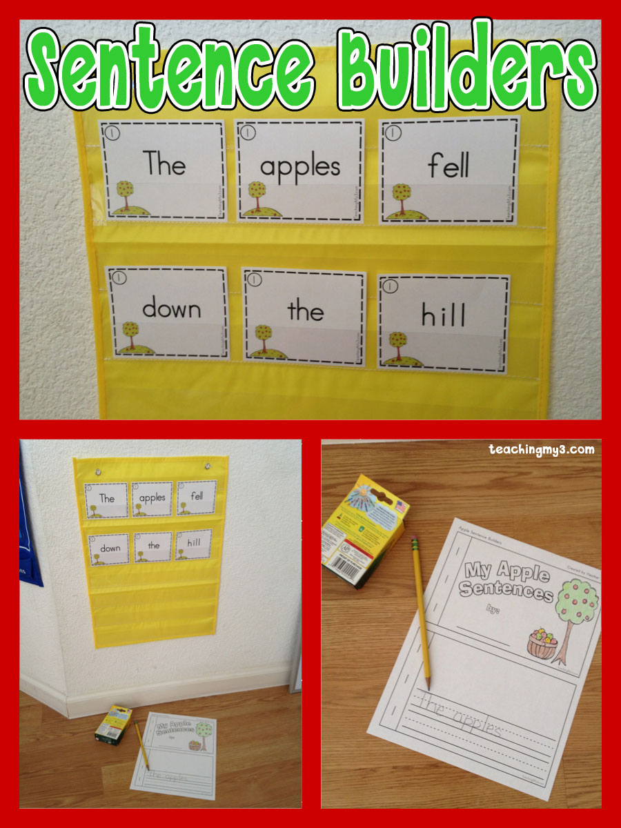 Heather's Teaching Blog New Sentence Builder Combo Pack