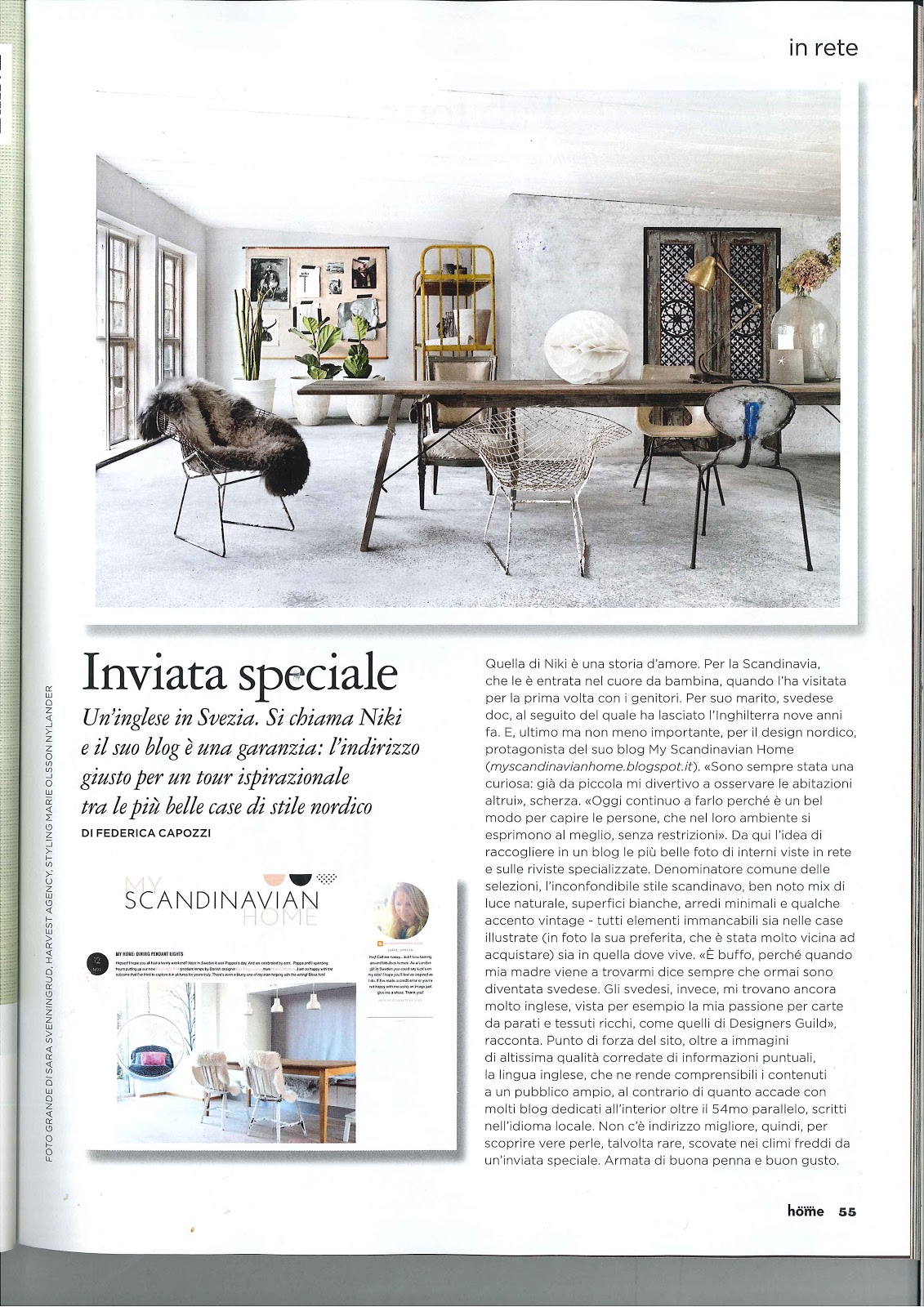 my scandinavian home MSH in Hearst Home