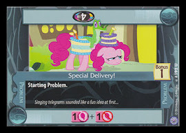 My Little Pony Special Delivery! Premiere CCG Card