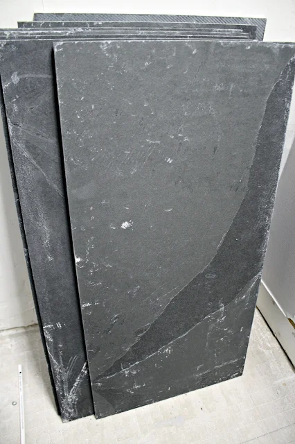 Montauk black gray tile