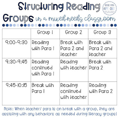 Reading Groups in Special Education