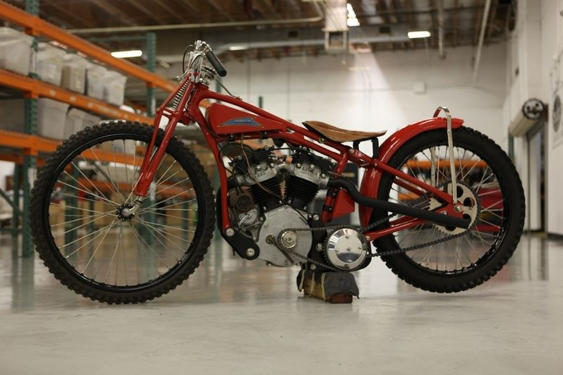 1933 IndianCrocker 45 ci OHV Speedway Racing Motorcycle Replica