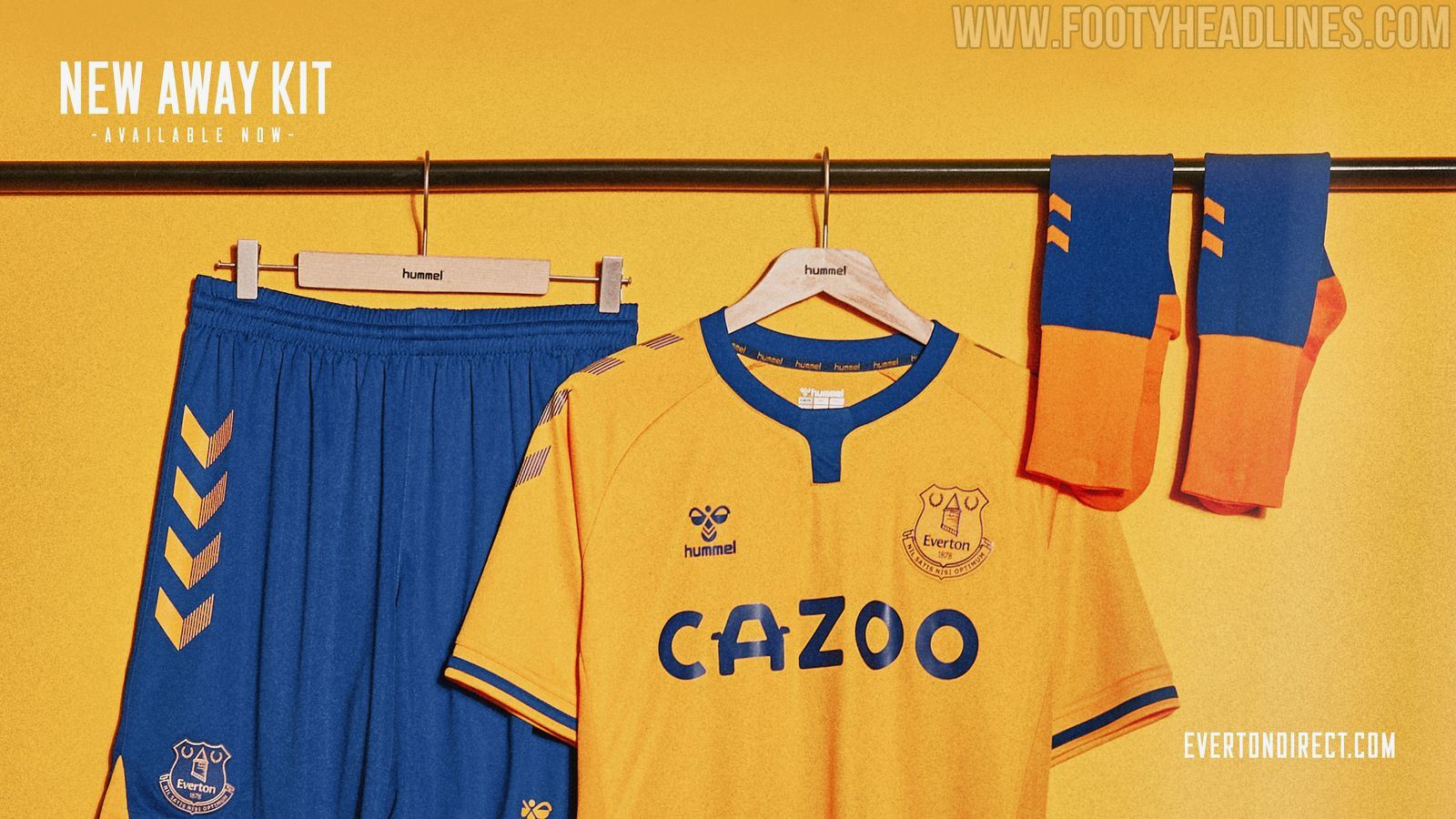 Hummel Everton 2021 Away Kit Released Footy Headlines