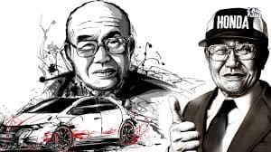 Soichiro Honda. "Failed student" establishes a major automobile companies in the world.