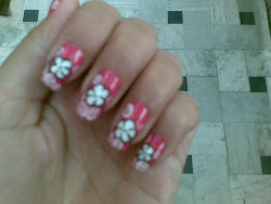 nail flower pink designs nails pretty creative