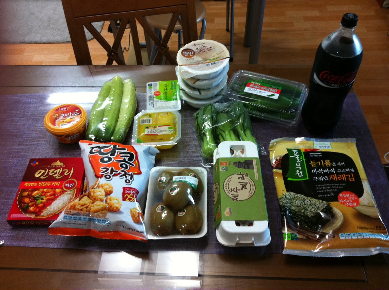 35 bucks Worth of Groceries in Korea