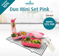 Dusdusan Duo Mini Set Pink ANDHIMIND