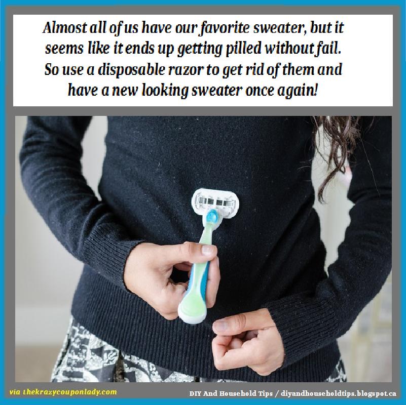 DIY And Household Tips How To Defuzz A Sweater