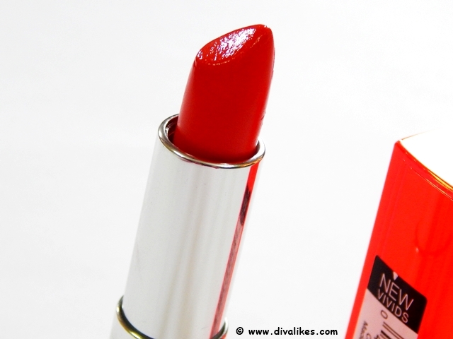 Maybelline Color Sensational Lipstick Vibrant Mandarin Review