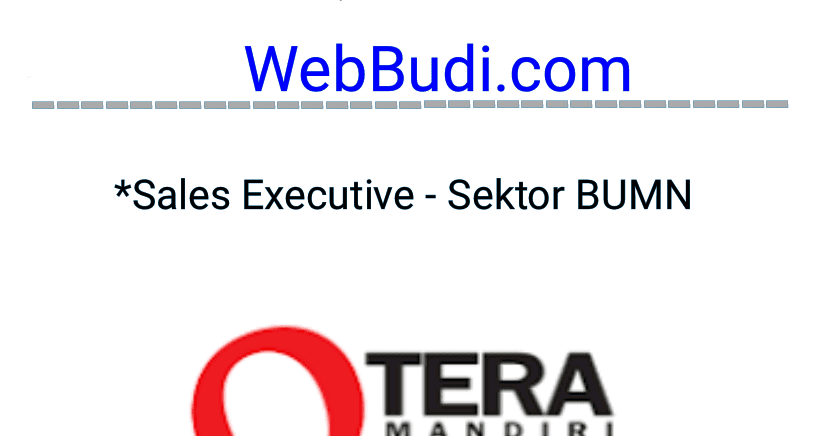 Gaji pt qtera mandiri