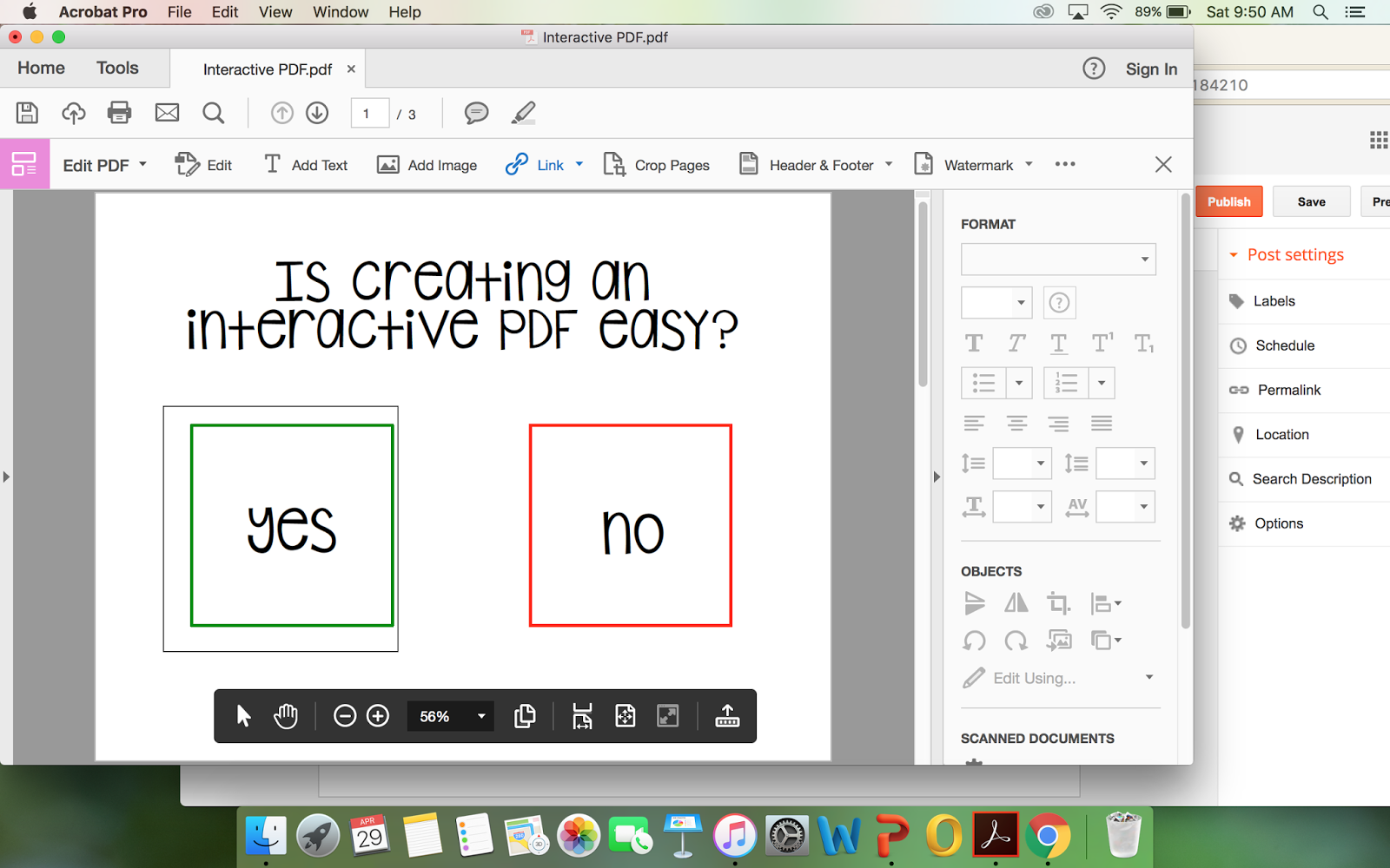 8 Steps to Creating an Interactive PDF | Delightfully Dedicated