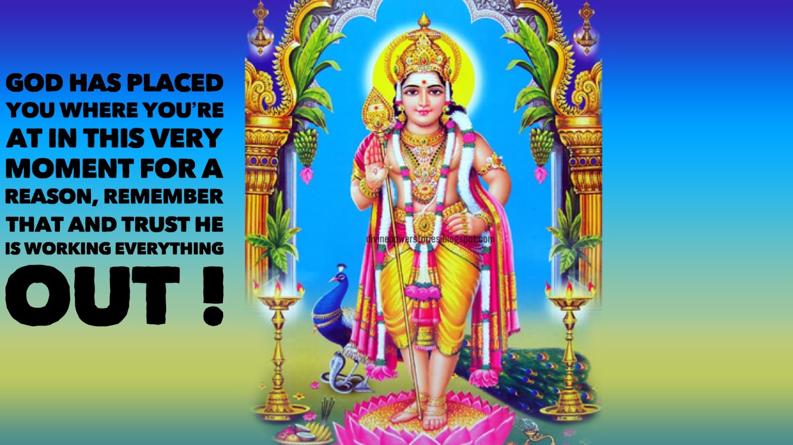 Murugan Power: Murugan Trust Quote