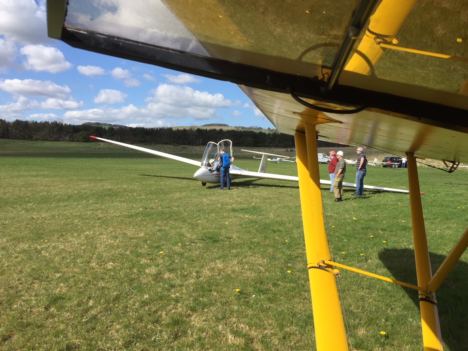 Borders Gliding Club Blog Spring has arrived at Milfield