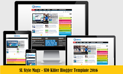 SL Style Magz - Template Blog SEO Killer Responsive Terbaru 2016