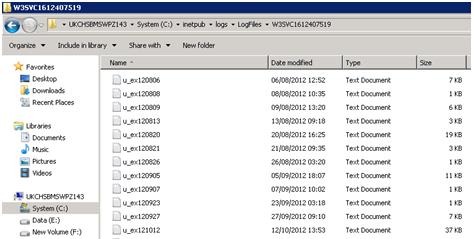 SharePointed!: How to use Log parser with IIS logs