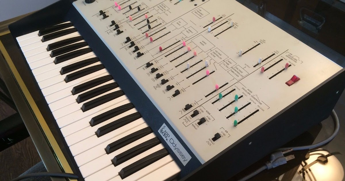 MATRIXSYNTH: White ARP Odyssey SN 28887 with CMS Mods