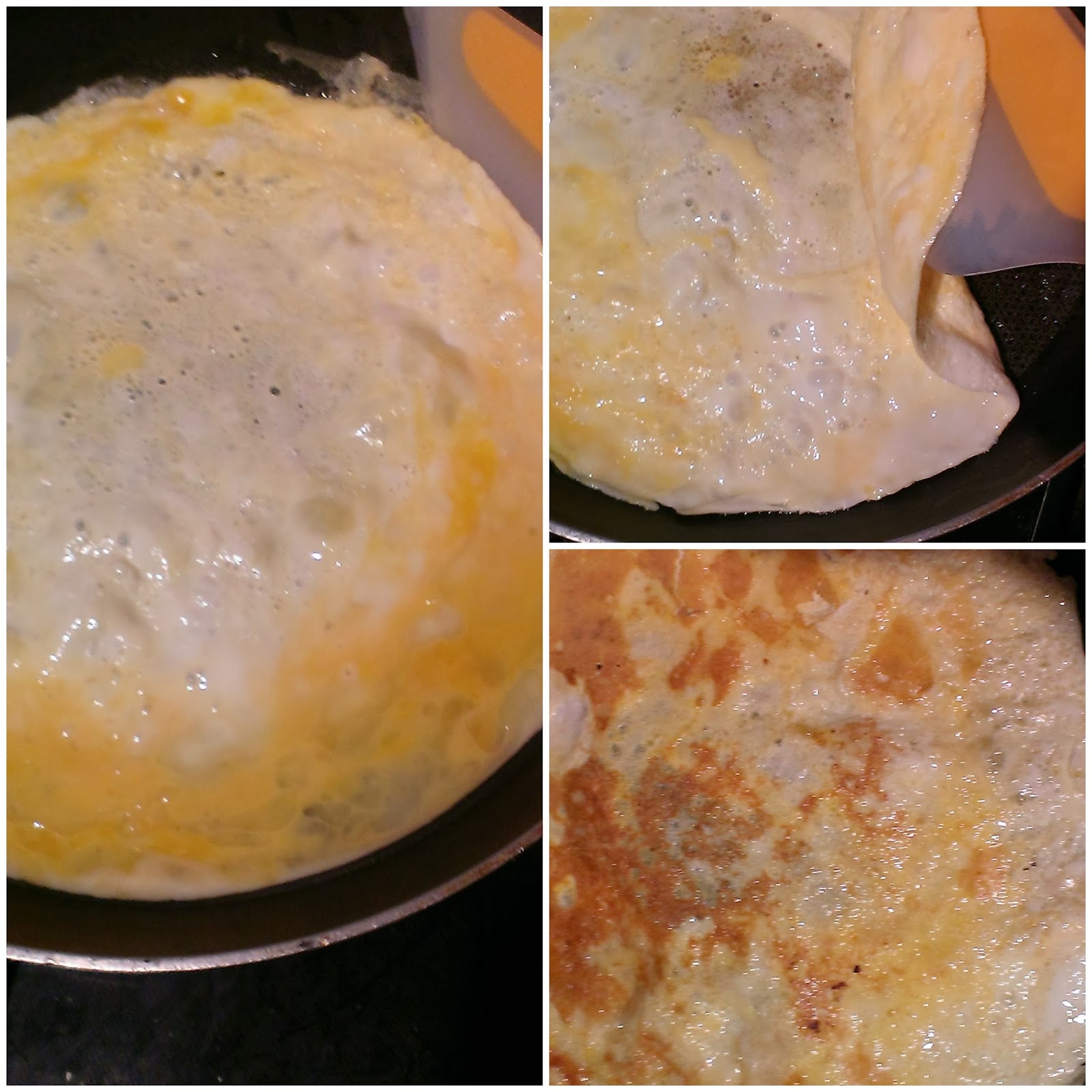 JibberJabberUK Chinese five spice prawns with omelette pancake rolls