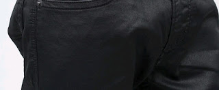 Black Coated Denim (jeans)