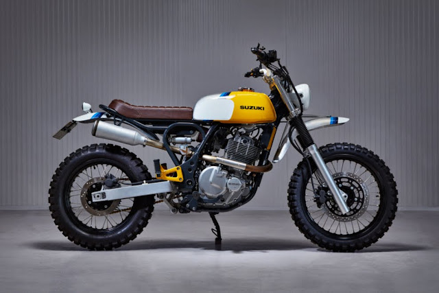 Suzuki XF650 Freewind Scrambler by Martin Shuurmans