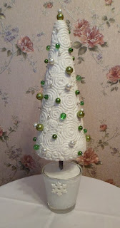 choinka hand made świąteczne dekoracje