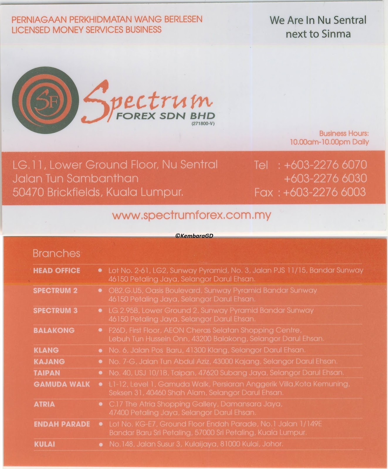 Nu sentral forex