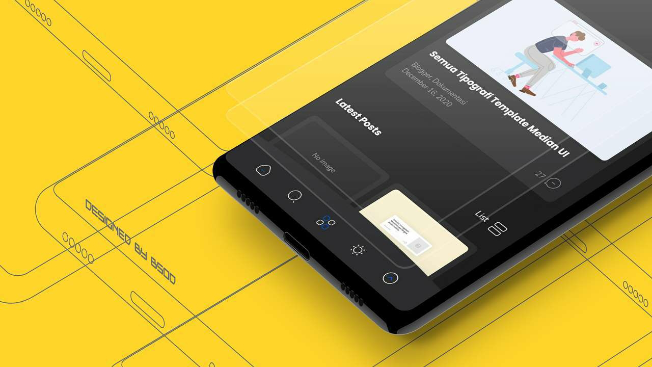 Download Template Median UI Free Download Template Median UI Free