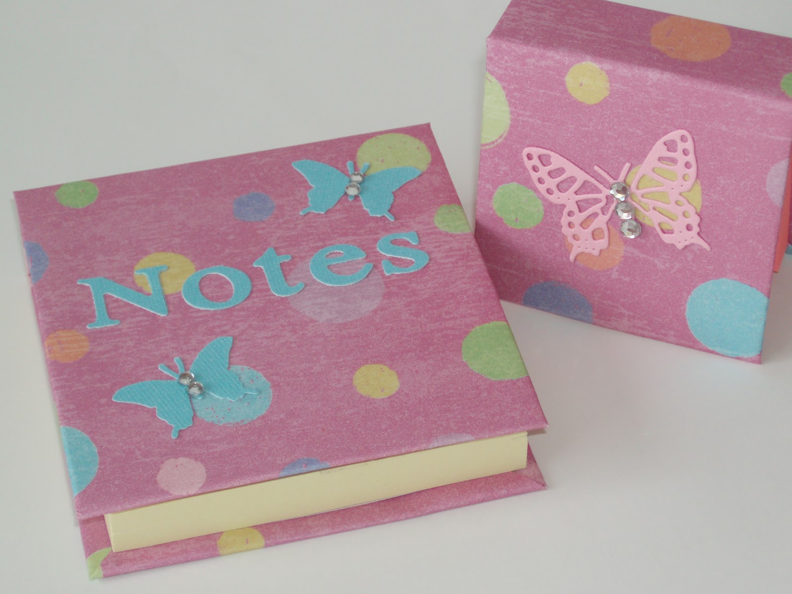 Krafty Karen's Fantastic Place Post it note pad holders Blogtoberfest 8