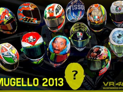 Valentino Rossi helmets