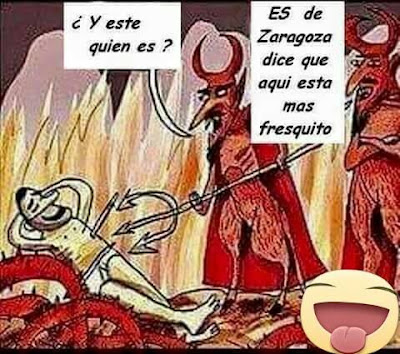 Es de Zaragoza, dice que aquí está más fresquito Es de Zaragoza, dice que aquí está más fresquito