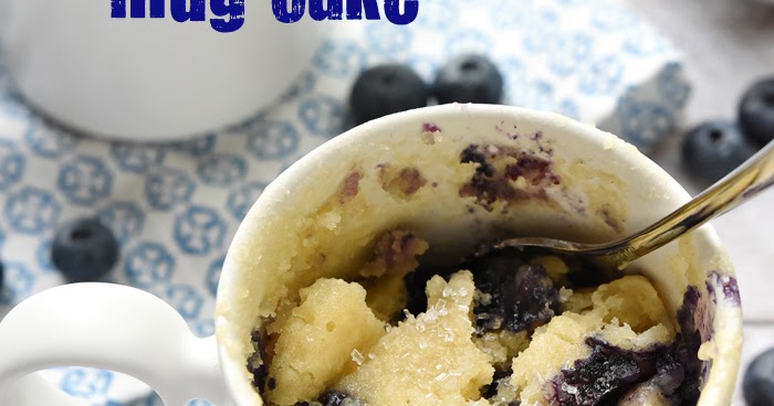 Blueberry Mug Cake No Milk Blueberry Mug Cake No Milk