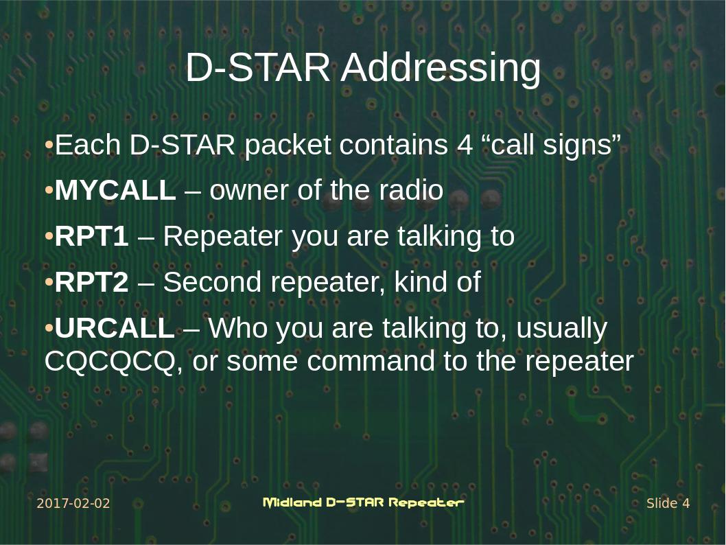 Midland DSTAR Repeater