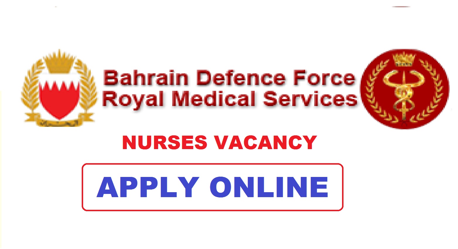 Staff Nurses Opening in Bahrain Defense Force