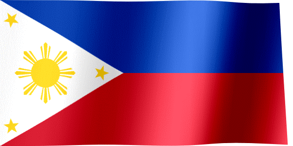 Waving Flag of the Philippines (Animated Gif)