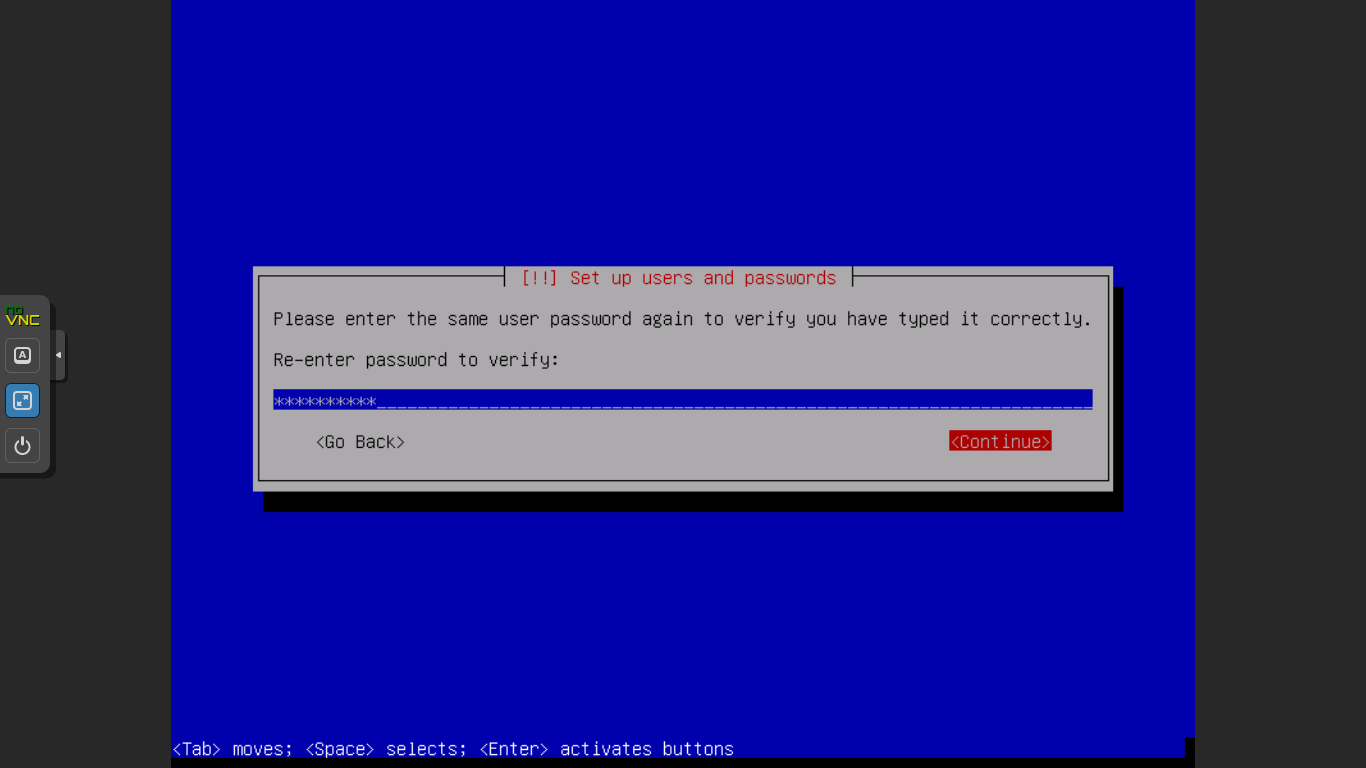 Raid Linux Debian. Пароль user установка Debian. Debian install for VM. Enter password frame. Please enter your again
