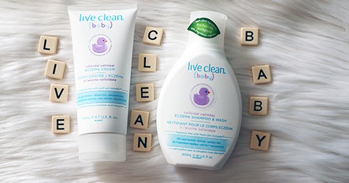 live clean baby eczema body wash & shampoo