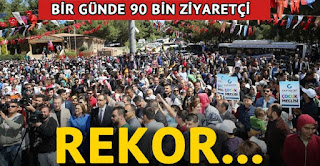 gaziantep hayvanat bahçesine rekor ziyaretçi