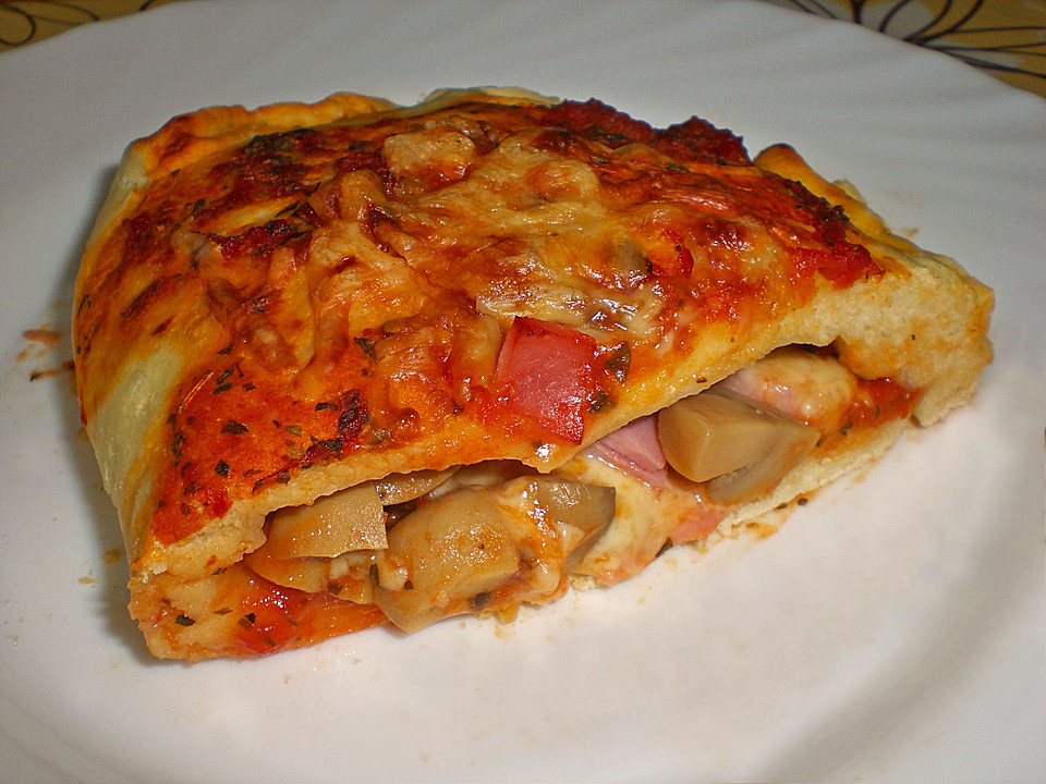 Beste Rezeptesammlung: Schnelle Calzone (für den großen Hunger, wie vom ...