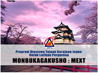 Japanese Government (Monbukagakusho: MEXT) Scholarship