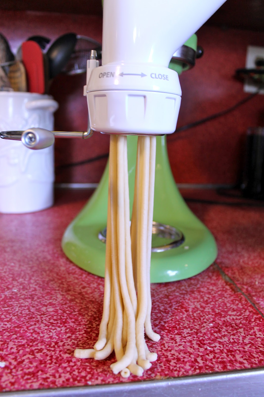 Bossy Italian Wife : Stuff I Use: KitchenAid Pasta Press