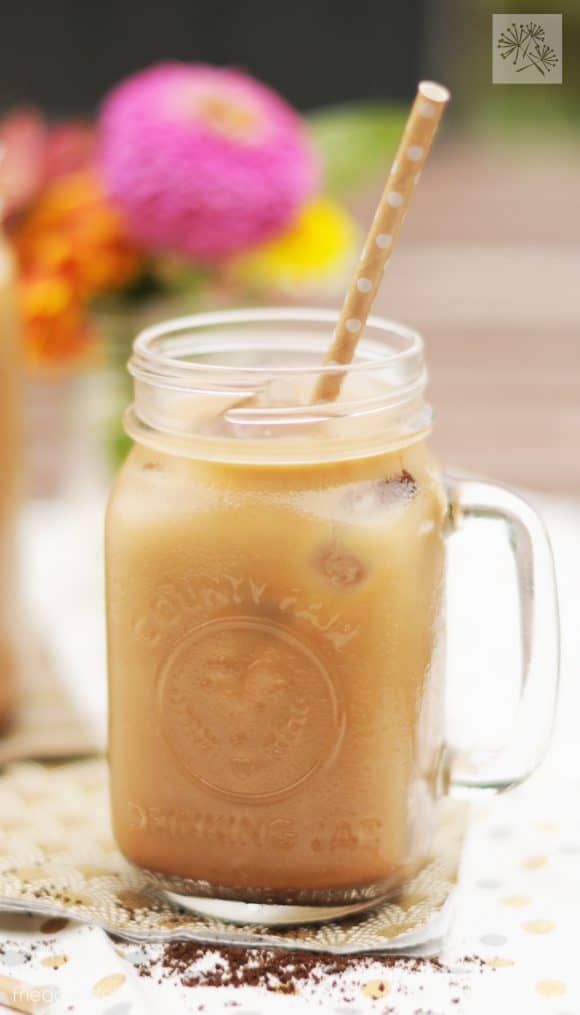What's new... And, while I drink and love coffee in any form, from a basic home-brewed cup o’ joe, to a beautifully blended espresso drink at a coffee house – my favorite way to drink it is a homemade iced coffee drink.