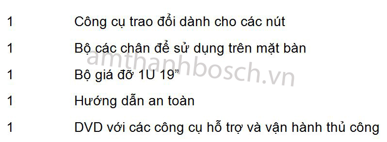 Thiết bị điều khiển trung tâm Bosch CCSD-CU