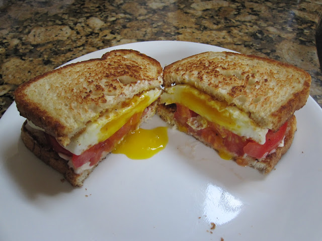 For the Love of Food: A Simple Breakfast Sandwich