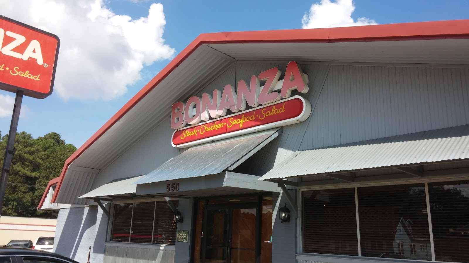 The MidSouth Retail Blog Broken Chain Bonanza Steakhouse, Tupelo, MS